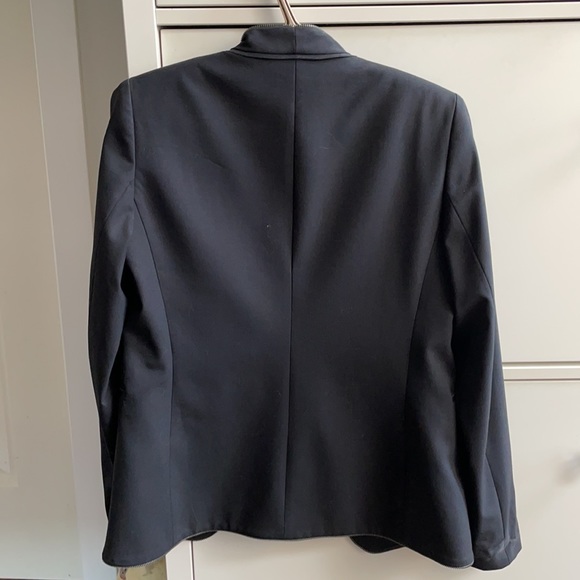 Elie Tahari Black Modern Blazer - Picture 2 of 5